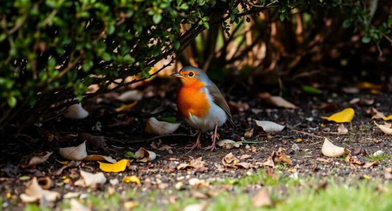 Mit diesem einfachen Trick locken Sie Rotkehlchen dauerhaft in Ihren Garten